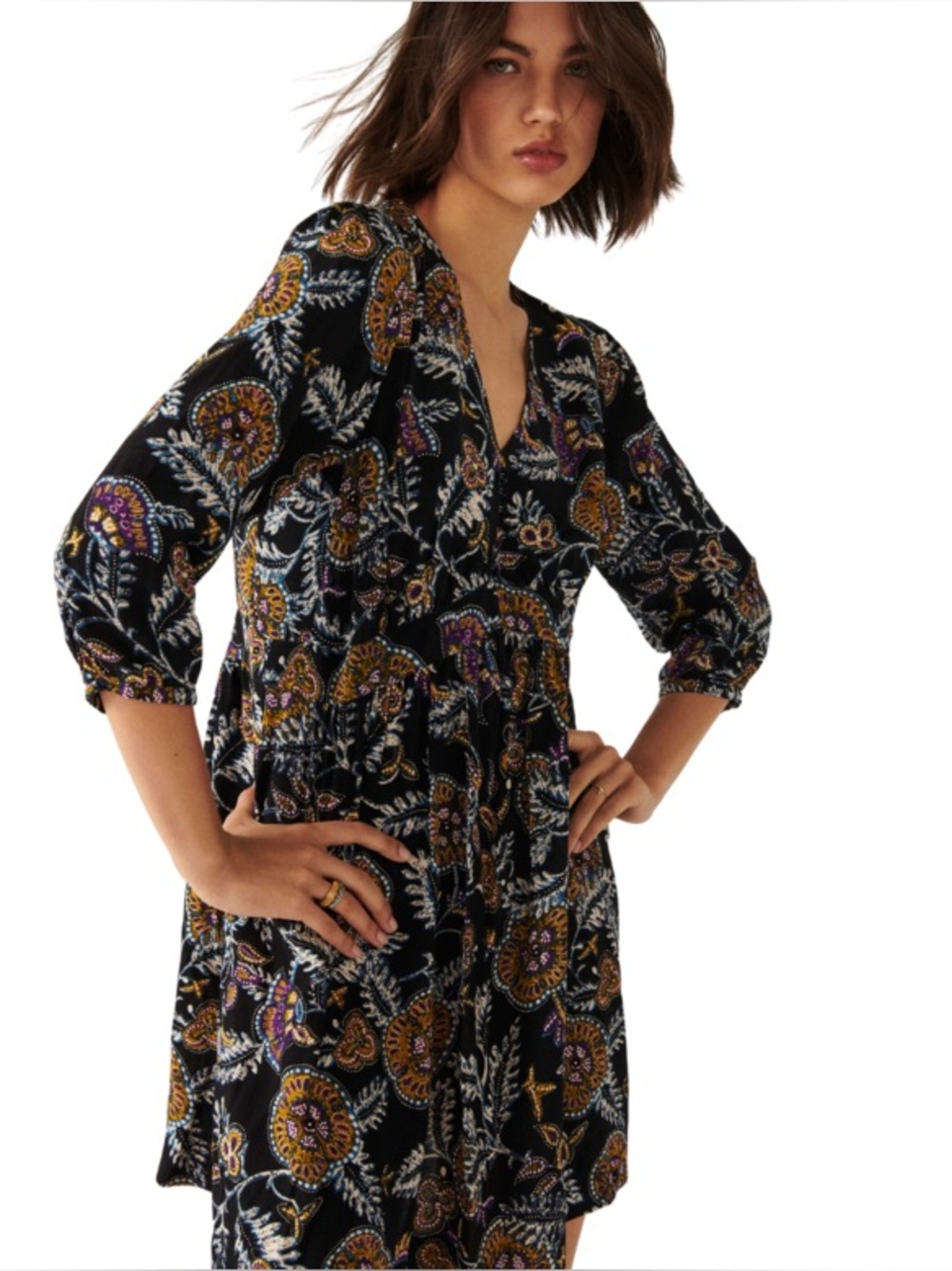 Ba&sh Paisley Print Dress